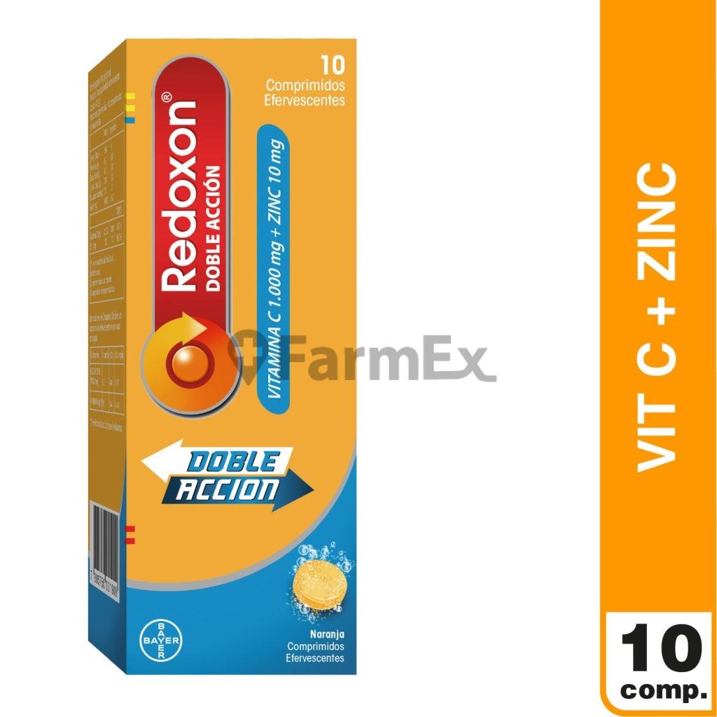 Redoxon Doble Acción Comprimidos Efervecentes x 10 BAYER OTC